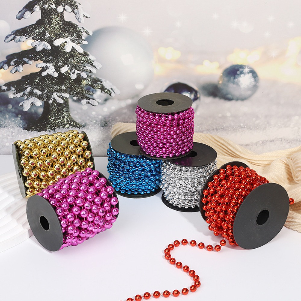 Pearl Trim Chain - 3 m/rolka, łańcuszek z koralików w