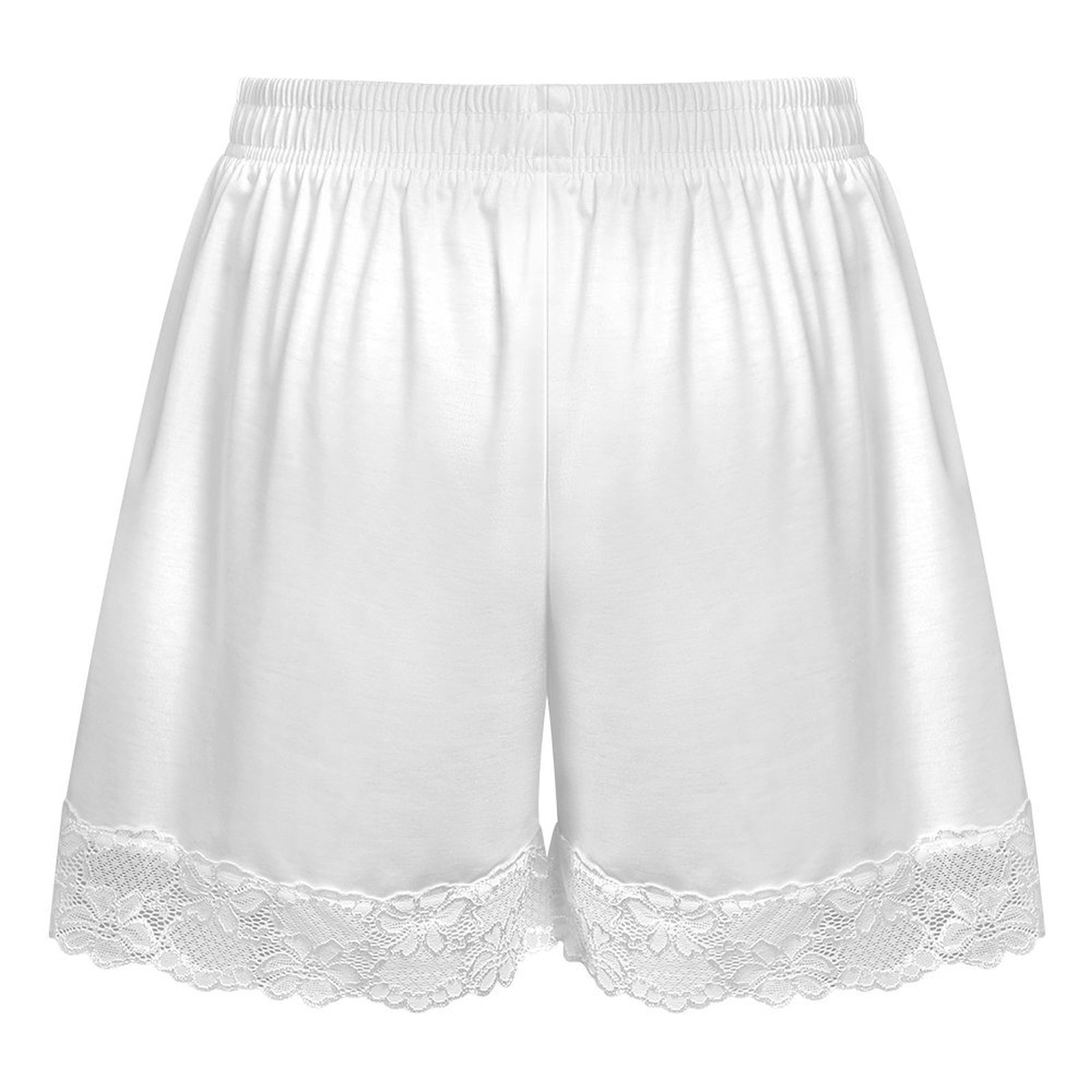 Damskie spodnie do spania z ko – Elastic Lace Trim recenzja i cena